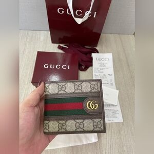 Gucci Ophidia Bi-fold Wallet